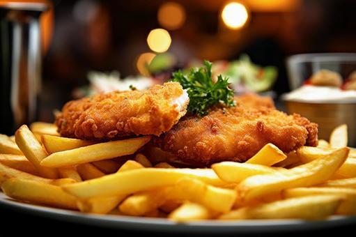 Calamari and Chips